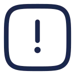 Danger Square SVG Icon